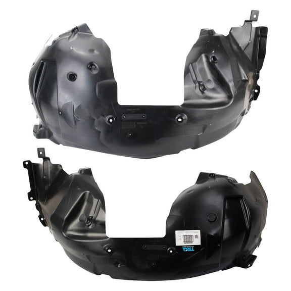 TRQ Inner Fender Liner Set Compatible with 2018-2021 Ford Mustang BDA15735