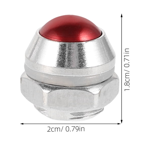 HONMEET 2-Pack Aluminum Pressure Cooker Relief Valve Replacement with Safety Function for Cookers