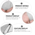 thumbnail image 3 of 1 Pc Breathable Shoulder Double Shoulder Support Brace Strap Shoulder Waistcoat Shoulder Protector Fit Men Women, Relief for Shoulder Injuries, Tendonitis (M), 3 of 8