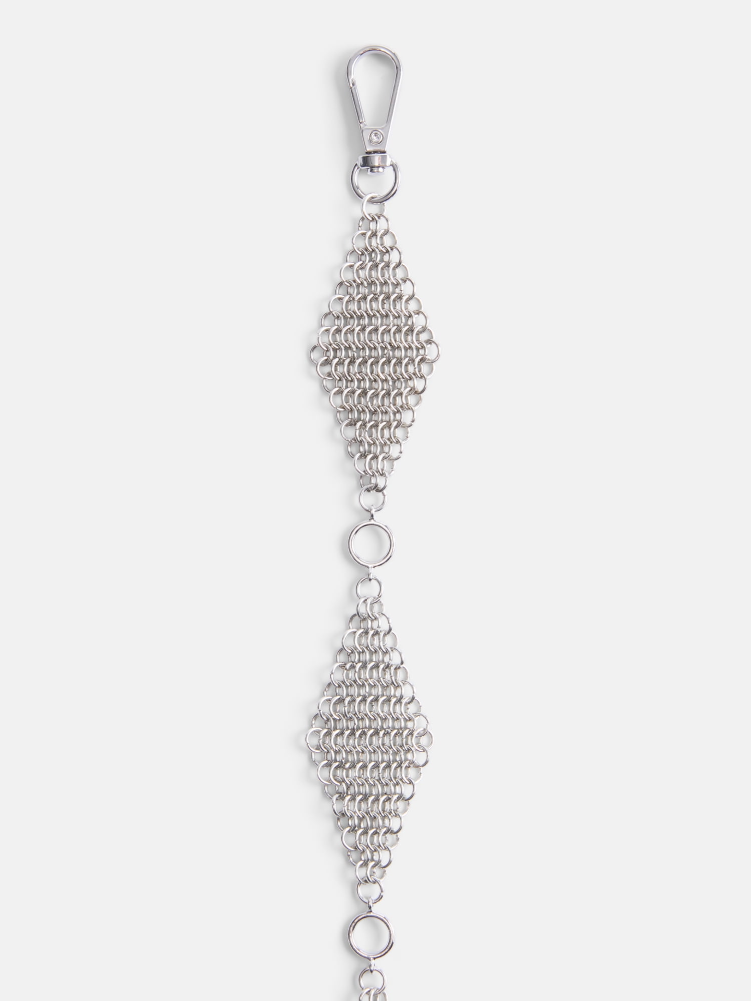 Scoop Women's Silver Tone Chain Belt, Sizes 2XL-3XL