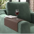 thumbnail image 5 of Homlando WOODEN-OVERLAY-44-CM-NUT 17.32 x 15.75 in. Wooden Overlay for Furniture, Walnut, 5 of 5