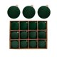 thumbnail image 1 of Avdolw - 12 bolas navideñas de terciopelo flocadas para árbol de Navidad, 2,4 pulgadas, de plástico, decorativas colgantes (B), 1 of 6