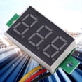 thumbnail image 2 of Mini Voltímetro Digital Seguro. Voltímetro Digital. Medición de Voltaje de CC. Fábrica Industrial para Medir Voltaje., 2 of 5