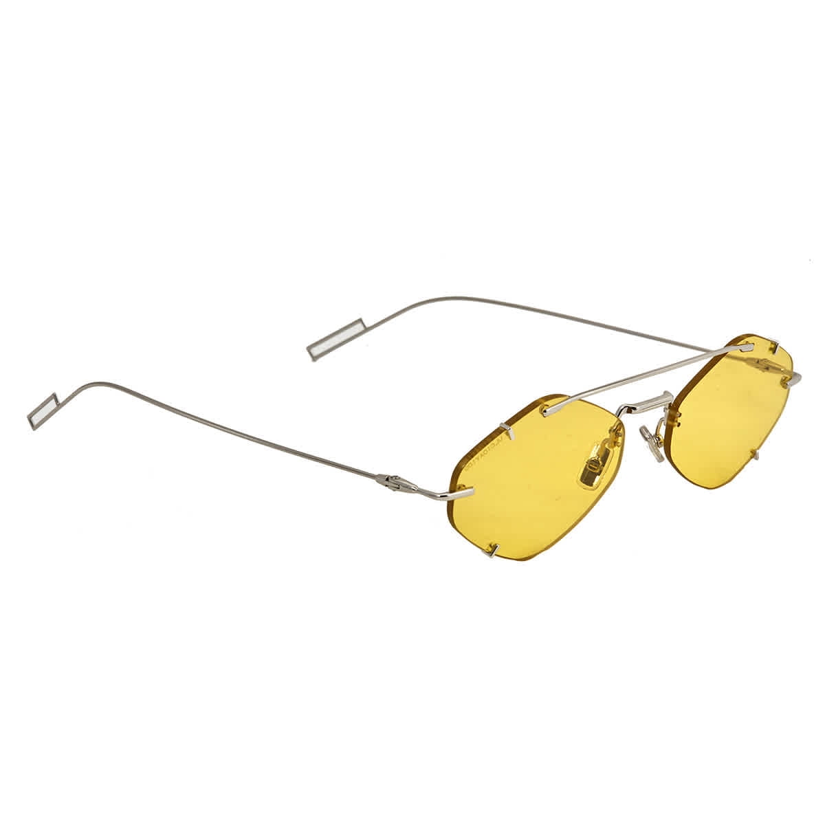 NEW DIOR SUNGLASSES DIORABSTRACTYHO NEUTRAL POLYCARBONATE YELLOW