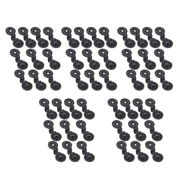 Clips de sombra, Clips de red de sombra Tensor a prueba de viento Hebilla de fijación Clips de tela de sombra Clips de fijación de red de sombra de se 50 pcs