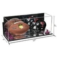 thumbnail image 2 of Better Display Cases Acrylic Mini - Miniature (not Full Size) Football and Helmet Display Case with Mirror Case, Purple Risers, Wall Mount and Mirror Base (B46/A019), 2 of 4