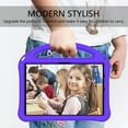 thumbnail image 4 of SaniMore Fire HD 10 Case & Fire HD 10 Plus Kids Cases (11th Generation/2021), Lightweight ShockProof Kid-Proof Cover with Handle Stand for Kindle Fire HD 10 Kids Tablet & Kids Pro Tablet, Purple, 4 of 9