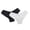 White, variant on V Shape Lace Panties for Women - Low Lift Seamless Briefs, Soft Breathable 3-Sided Base Layer 2 Pack for Daily Wear