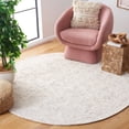 thumbnail image 2 of SAFAVIEH Textural Adrasteia Geometric Area Rug, Beige, 6' x 6' Round, 2 of 8