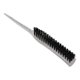 thumbnail image 5 of Rat Tail Teasing Brush Glitter Handle Soft Nylon Back Combing Teasing Hair Brush for Back Combing Silver, 5 of 5