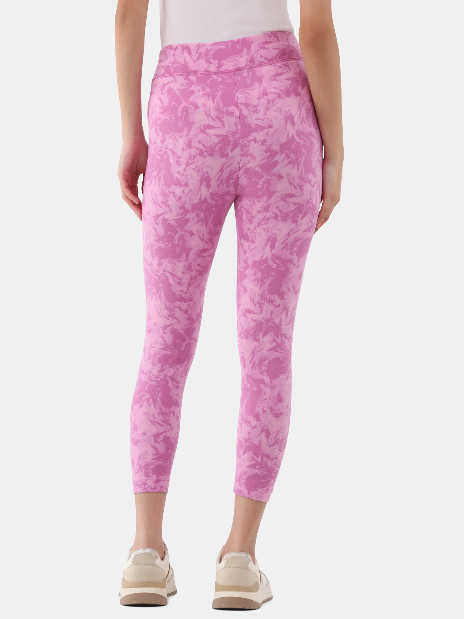Time and Tru Women's Capri Leggings, Size XS-XXXL