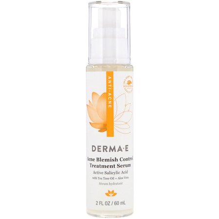 Derma E, Acne Blemish Control Treatment Serum, 2 fl oz Pack of 4