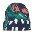 thumbnail image 7 of Naloa Hungry Tyrannosaurus Soft Beanie Hat, Knit Beanie Daily Beanie in Fine Knit for Women Men Winter Travel, Outdoor, 7 of 7