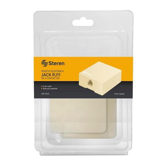 2 rosetas telefónicas