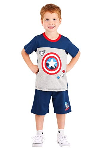 Disney Store Captain America Baby Costume Outfit Set Size 12 18 24 Months