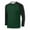Green, variant on Kctiaxy Mens Long Sleeve Shirt Round Neck Causal Raglan Blouse Tops Solid Color Breathable Fitness Sports Running Shirts Workout Tee Tops