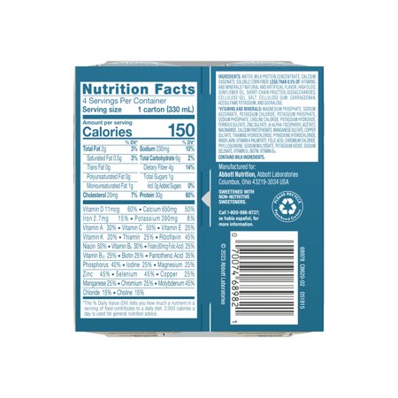 PROTALITY PROTEIN NUTRITION SHAKE I VANILLA I 4 PACK