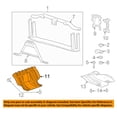 thumbnail image 3 of For 07-14 Chevy Tahoe Lower Engine Splash Shield Cover Guard Air Deflector Guard, 3 of 5