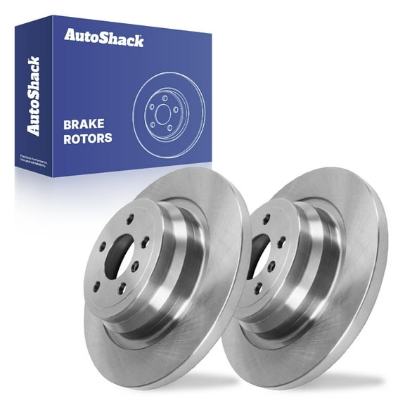 AutoShack Rear Brake Rotors | Replacement For 2012-2015 Mercedes ML350 2015 ML250 2016 GLE300d 2016-2018 GLE350 2.1L 3.0L 3.5L V6 AWD RWD | 2-PC Set