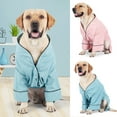 thumbnail image 1 of Dog Pajamas Comfortable Keep Warm Adjustable Pet Bathrobe Large Dog Sleeping Wear for All Seasons, 1 of 7