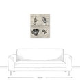 thumbnail image 3 of Creative Products Music Love 24x30 Canvas Wall Art, 3 of 5