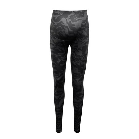 

Maternity pants Womens Fashionable High-Waisted Essentials Maternity Legging Pregnant Comfortable Yoga Pants Trousers Black M