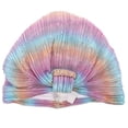 thumbnail image 3 of Turban pour Cheveux pour Femmes en Polyester, Turban Décoratif Coloré, 3 of 8