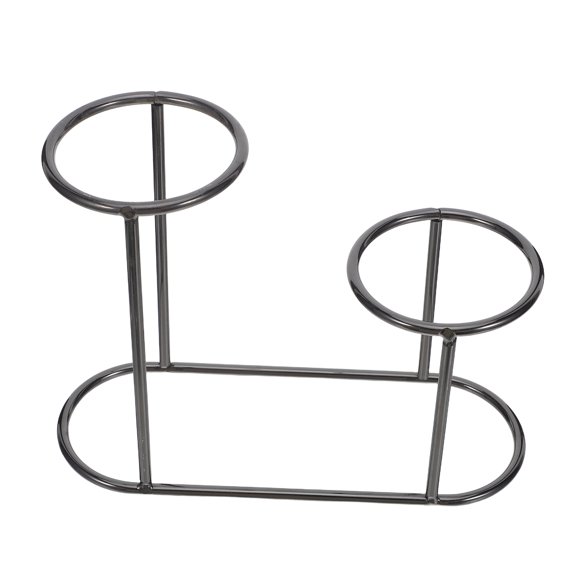 Luxshiny Soporte Para De En Metal Negro Resistente Para Exhibición Elegante