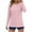X025-Pink, variant on Neewe Women's Sun Protection Long Sleeve Shirts, UPF 50 UV Rash Guard Swim Shirt, Workout Hiking Running Athletic Tops