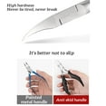 thumbnail image 6 of Nail Manicure Tools Stainless Steel Toenail Trimmer Cuticle Nipper Set, 6 of 6