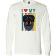 thumbnail image 3 of Inktastic I Love My Rottweiler Dog Long Sleeve T-Shirt, 3 of 5