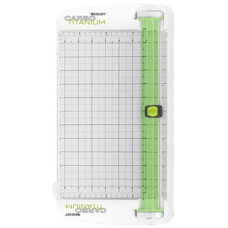 Westcott 12" Carbo Titanium Wide Body Paper Trimmer
