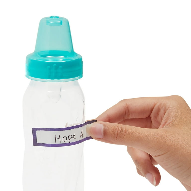 8oz Water Bottle Blank Label Template, Silhouette Studio