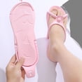thumbnail image 3 of Xucatan Women's Foldable Flip Flops, Portable Travel Thong Sandals with Massage Textured Insole, Soft EVA Non Slip Sole, Lightweight Beach Slippers for Spring Summer Vacation Gift, 3 of 7