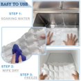thumbnail image 2 of Ice Sheets for Coolers Reusable - Ice Pack Sheets - Ice Mat with Flexible 96 Ice Cube Packs - Ice Blanket Large Flat Freezer Long Lasting Ice Packs for Cooler, 2 of 5
