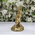 thumbnail image 2 of Durga Ma Statue Brass Durga Ma Idols Hindu Goddess of Protection Hindu Goddess Statue Sitting on Lion Goddess of War Indian Home Temple Decor Durga Ma Figurine Puja Items - AtoZ India Cart, 2 of 5