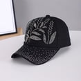 thumbnail image 1 of Breezora Womens Adjustable Breathable Sequins Cap Casual Baseball Hat for Summer Beach Holidays, 1 of 3
