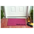thumbnail image 3 of Collins Magenta Pastel Welcome Doormat, 24" x 36", 3 of 5