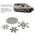 thumbnail image 3 of Valve Plate Sealing Gasket, Metal Set Of 4 Wear Resistance AC Compressor Valve Plate  Sealing  for SD 6V12, 3 of 7
