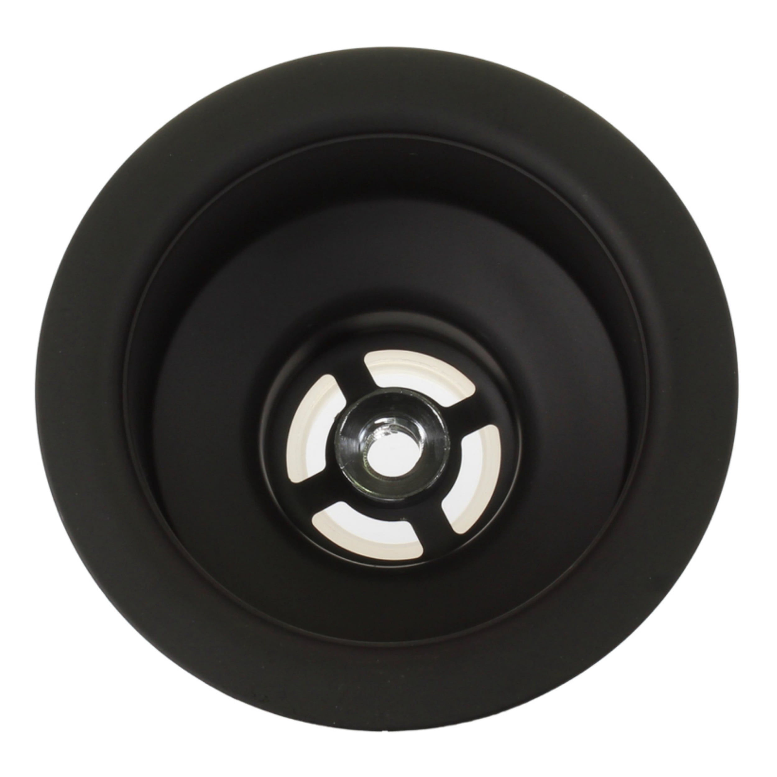 Mr. Scrappy  3.5" Drain Assembly with Basket Strainer, Black 21-DSB-BK