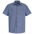 thumbnail image 2 of Red Kap Men's Short Sleeve Industrial Work Shirt, 2 of 5