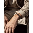 thumbnail image 5 of Bandmax 7MM Black Cuban Chain Bracelet for Men 7.5" Stainless Steel Hand Bracelets Special Father's Day Birthday Gift with Card To Your Love, 5 of 9