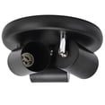 thumbnail image 3 of Zaqw Spotlight Accessory,Ceiling Spotlight Mount Base,GU10 Ceiling Spotlight Holder 3 Head Rotating Lamp Base Fixture for Bedroom Dining Room Shopping Mall 85‑265V, 3 of 9