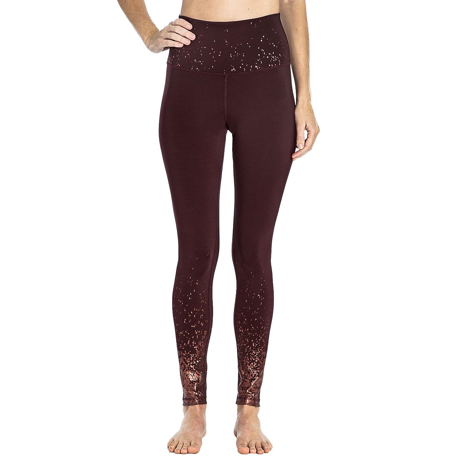 Zobha Womens Shine Legging in Raisin 