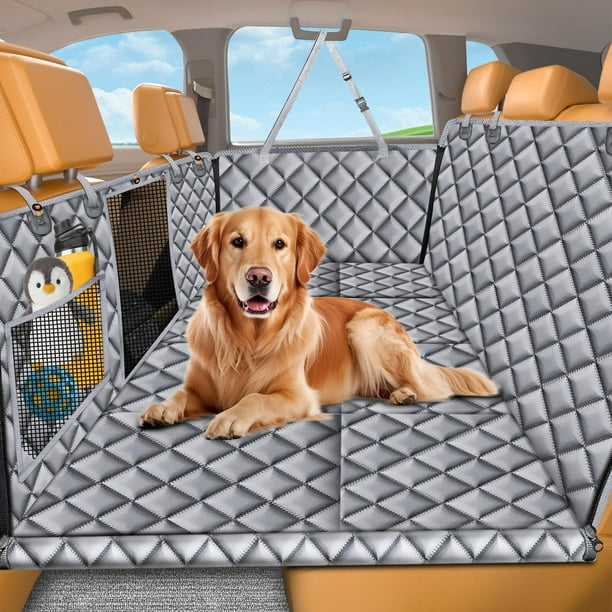 Cubre Asiento para Perro URPOWER Impermeable con Fondo Duro tipo Hamaca