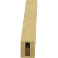 thumbnail image 4 of Ekena Millwork 3"W x 14"D x 14"H Copenhagen Rough Cedar Woodgrain TimberThane Knee Brace, Primed, 4 of 6