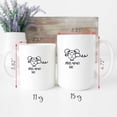 thumbnail image 4 of Miles Apart But Close At Heart, Best Friend Gift, Best Friend Going Away Gift, Friend Moving Gift, Long Distance Gift, Friendship Mug, Novelty Coffee Mugs 11oz, 15oz Mug, 4 of 4