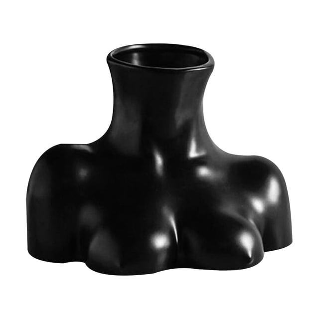 Female Body Vase Home Decor Boobs Planter Ceramic Flower Holder