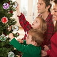 thumbnail image 3 of 20 Pack Christmas Ornaments 2 Inch Clear Plastic Ornaments Balls,Clear Christmas Ornaments for Crafts,Acrylic Clear Fillable Christmas Tree Ornament Balls for DIY,Wedding,Party and Home Decoration, 3 of 9