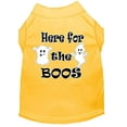 thumbnail image 2 of Mirage Pet Here for the Boos Screen Print Dog Shirt Yellow XS, 2 of 2